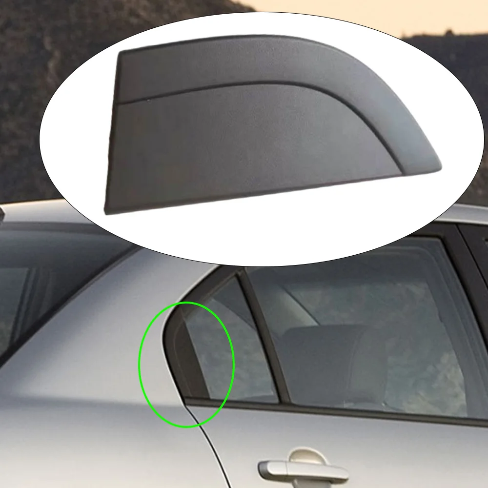 Rear Door Mirror Molding Triangle Plate Cover for Hyundai Accent 2006 2007 2008 2009 2010 83830-1E000 83840-1E000