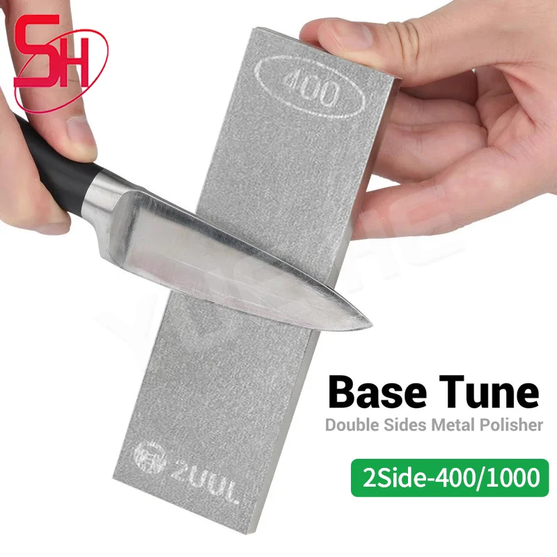 2uul FM01 ملمع معدني مزدوج الجوانب للملاقط مجموعة تلميع فائقة الدقة أداة تلميع طرف لحام للتشذيب #1