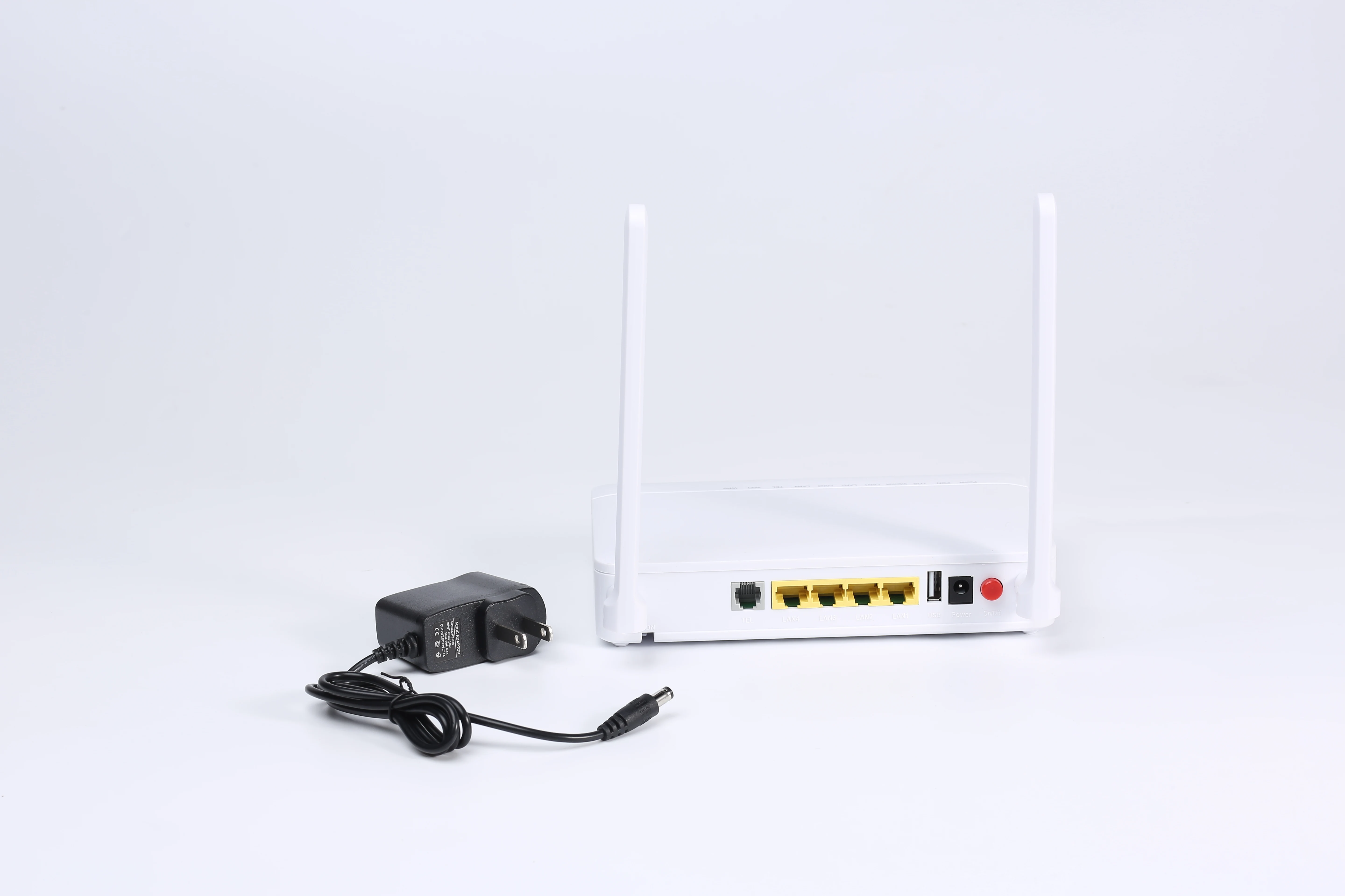 F660 V9.0 1GE 3FE 1TEL 1USB 2.4GHz Wifi GPON ONU