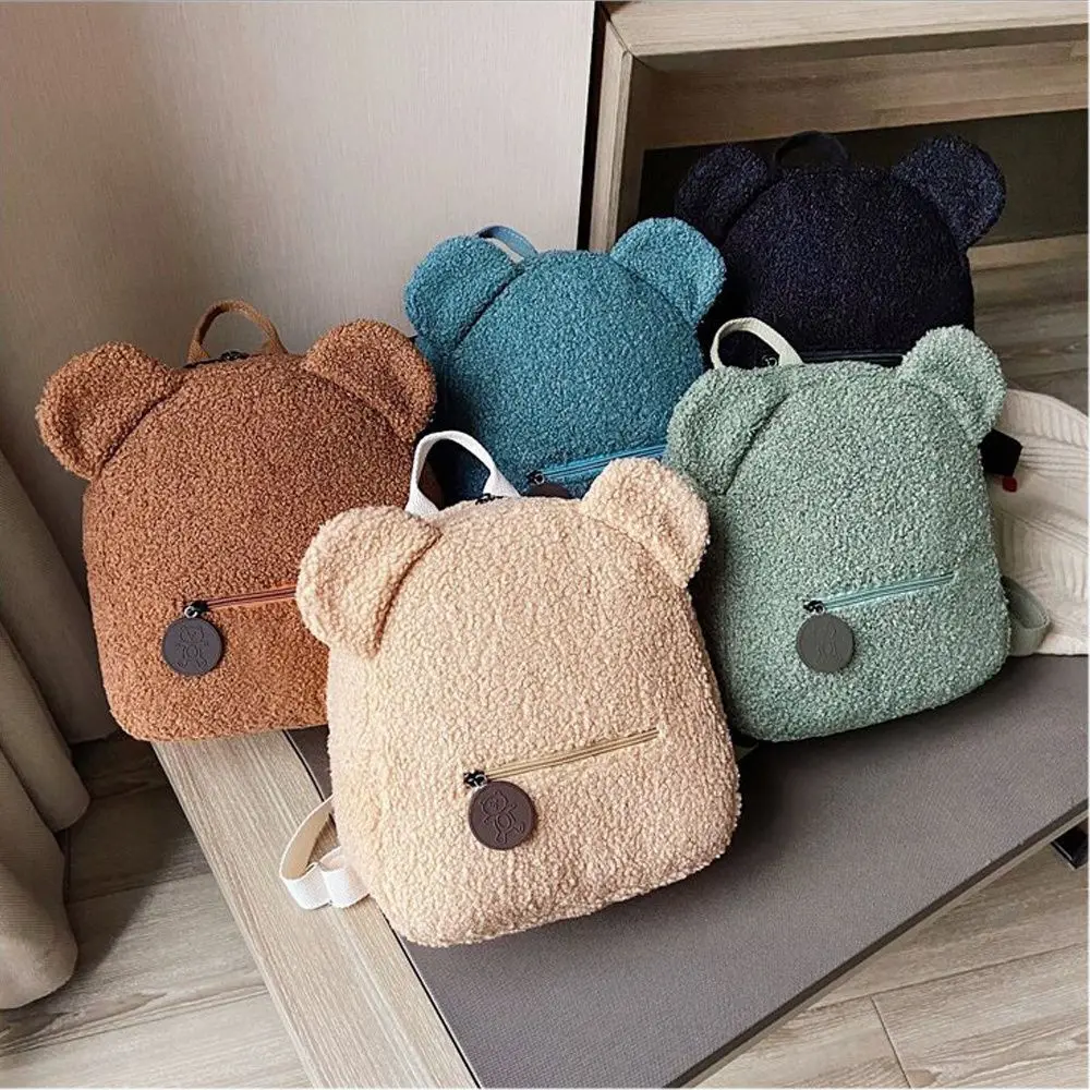 Fashion Girl Purse Travel Multi-Function Bear Backpacks Shopping Rucksacks Mini Backpack Shoulder Bag