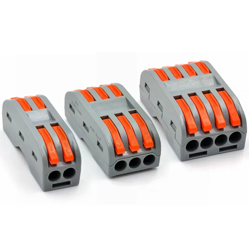 3D printer accessories two-position wire connector fast terminal pairs two into two out three into three out four into four out