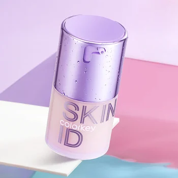 컬러키 오리지널 누드 리퀴드 파운데이션 플래시 퍼플 리퀴드 파운데이션, 지성 피부 컨실러, 스킨 케어 bb 크림 