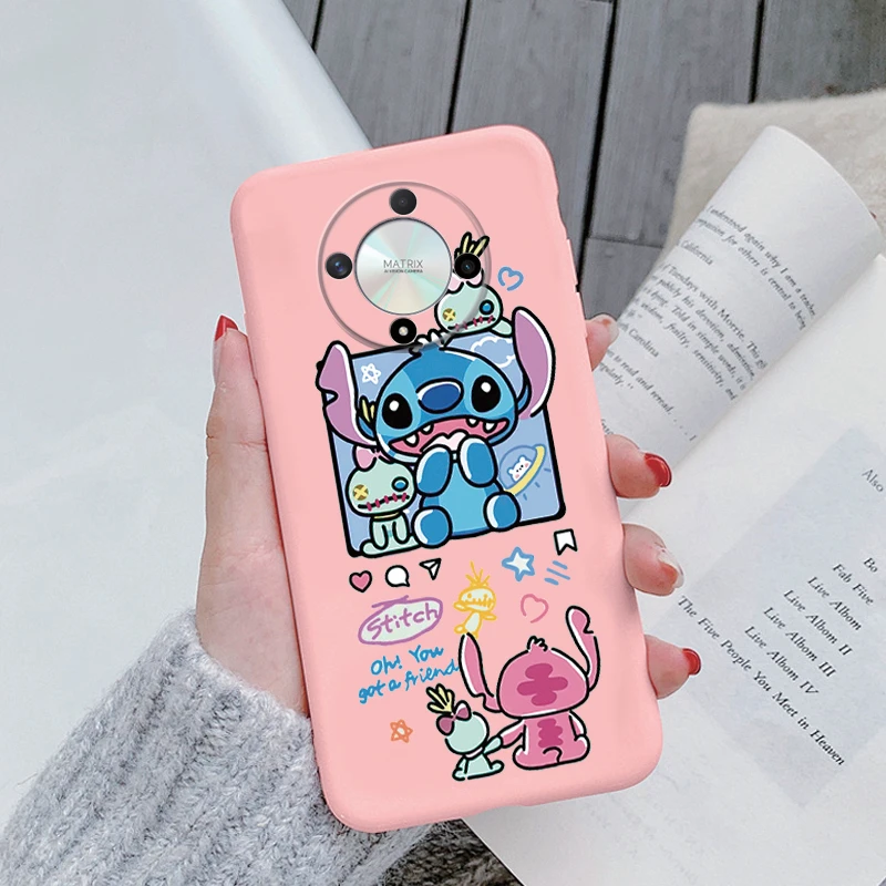 جراب هاتف سيليكون مقاوم للصدمات بتصميم غرزة لطيفة لشرف x9b magic6 لايت 5g x9b x9b 5g