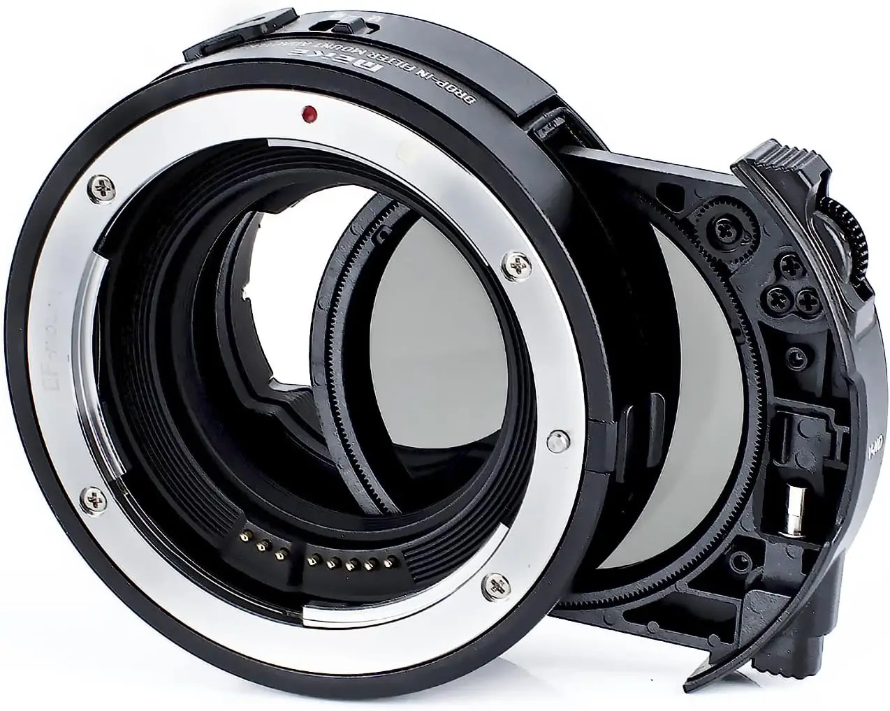 Meike MK-EFTE-C AF Lens Adapter with Drop-In ND+UV Filter Canon EF Lens to Sony E A7SII A9 A7III A7R3 A7R IV A6000 A6300 A6400..