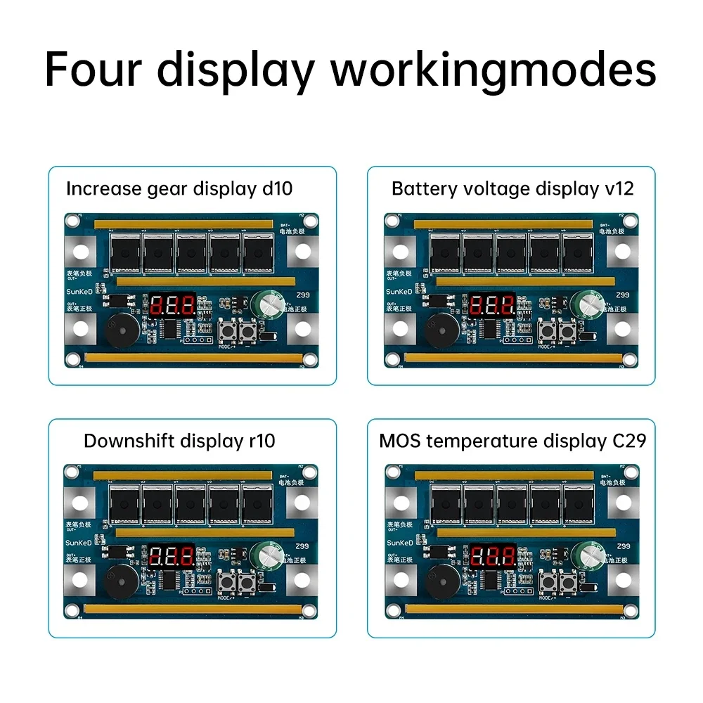 99 التروس 12 فولت بقعة لحام 5 MOS الطاقة الرقمية قابل للتعديل بقعة لحام القلم لوحة تحكم ورقة النيكل لبطارية ليثيوم 18650 #5