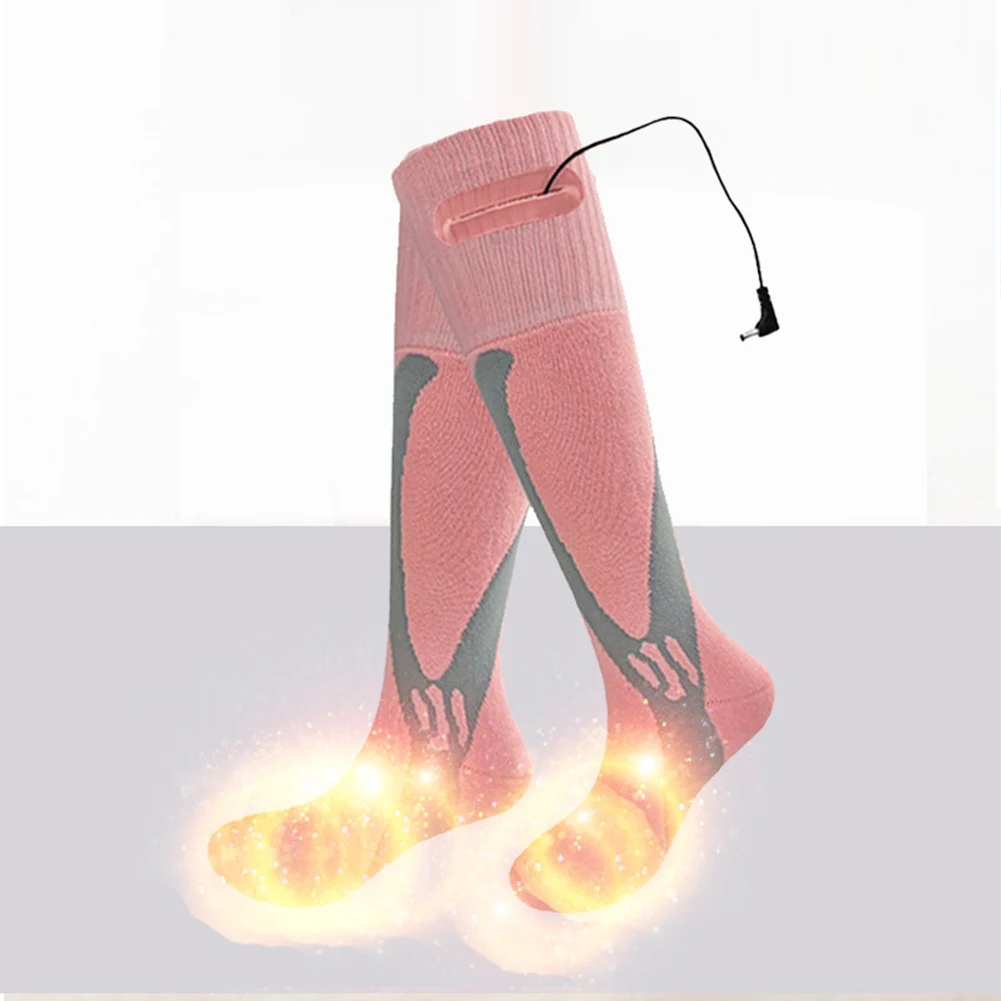 

Wireless Heated Socks Electric USB Rechargeable Thermal Socks for Cold Weather Winter Indoor Outdoor Warm Socks