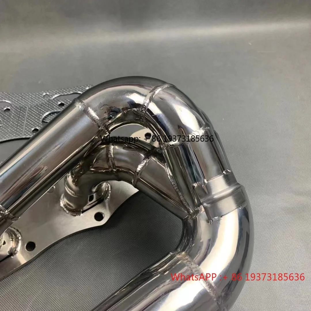 Para 2008-2012 Porsche Cayman Boxster 2.9T 987.2 Coletor de escapamento