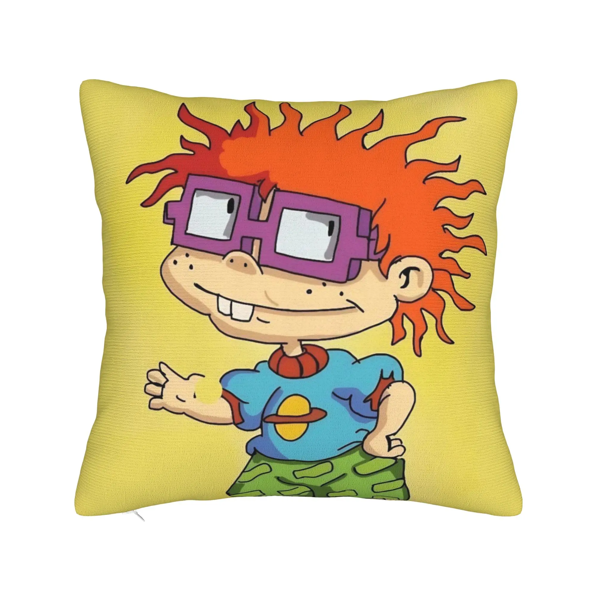 Cartoon R-Rugrats Pillowcase Merch Printed Cushion Cover Decorative  Pillow Case Cover Home Multi Size