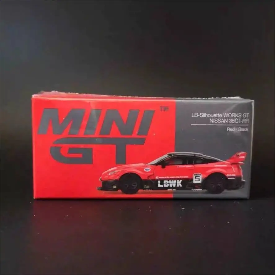 Tsm Mini Gt 1/64 #324 Nissan 35gt-rr Ver 1 #5 Lb Gegoten Legering Auto Model Collectie Display Cadeau