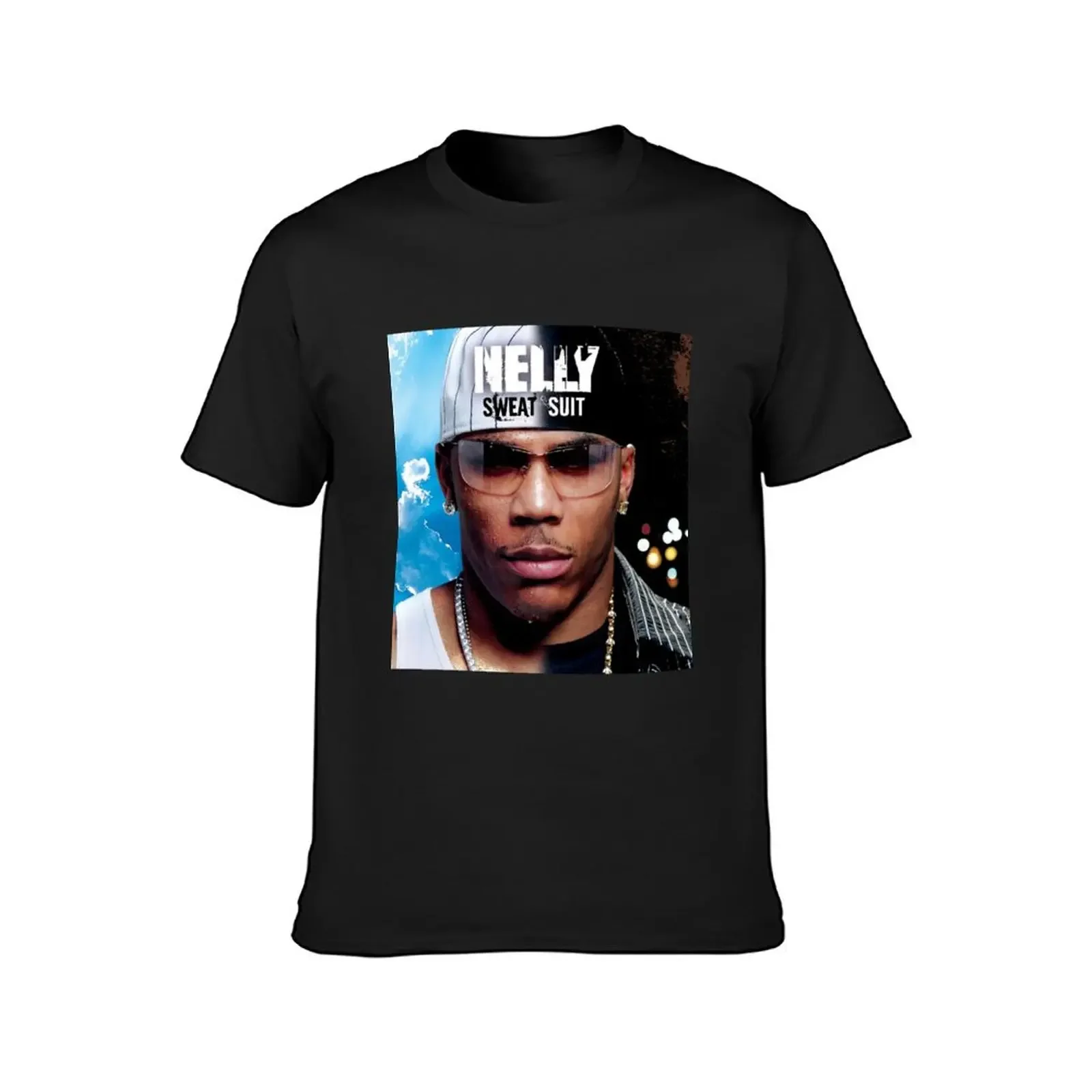 Nelly sweatsuit T-Shirt blanks sublime black t-shirts for men