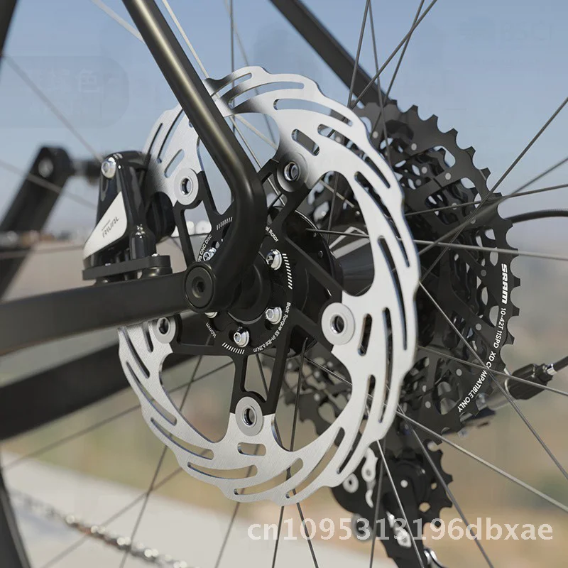 

Carbon Fiber Mountain/Road Bike Brake Discs 160mm/180mm Set with Brake Pads High Performance Cycling Accessories