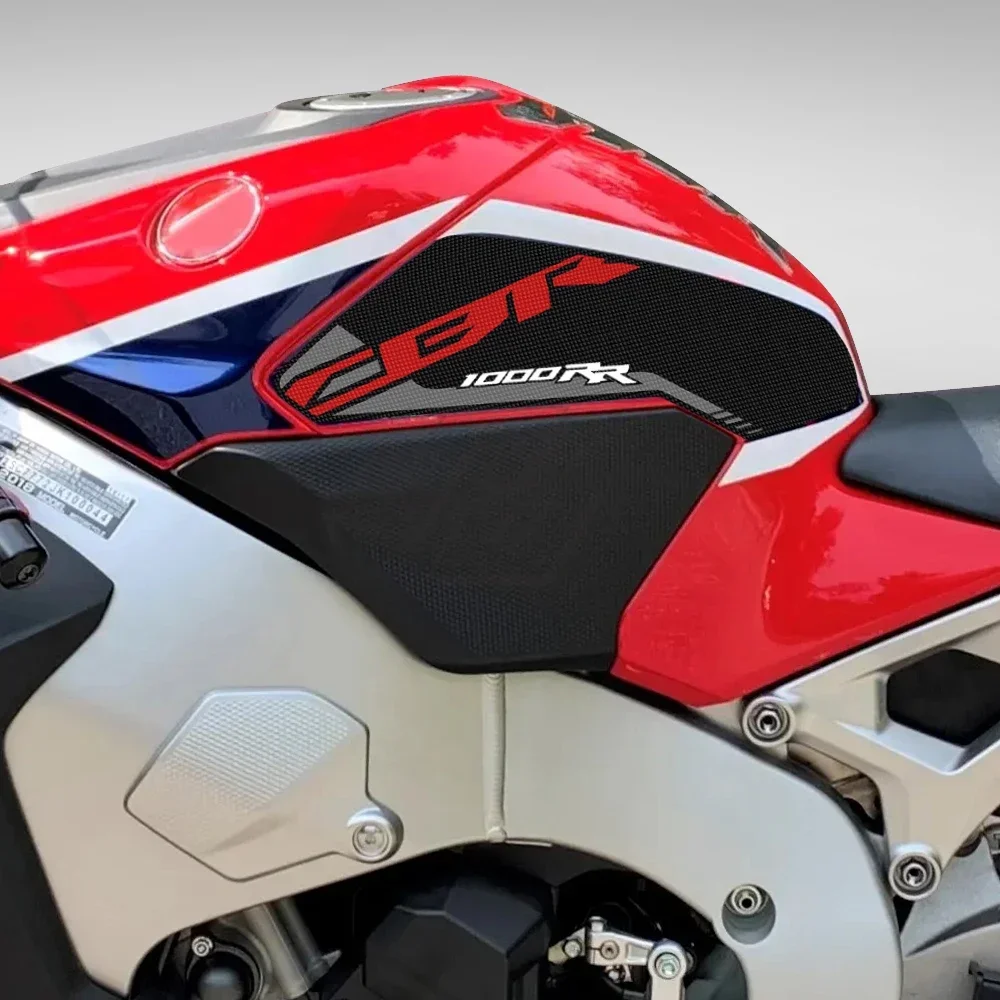 Para honda cbr 1000rr 2017-2019 adesivo acessório da motocicleta lateral tanque almofada proteção joelho aderência tração