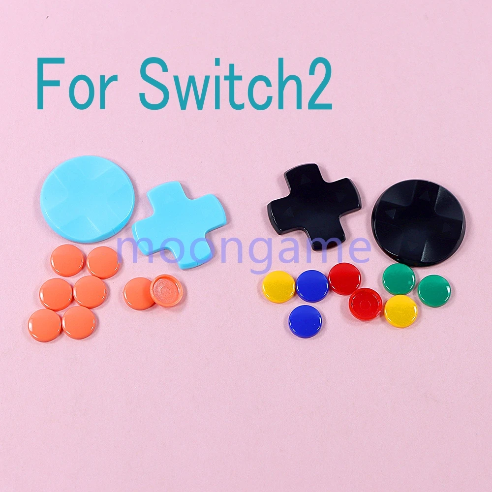 20sets D-Pad Button Cap Set for Switch 2 Joy-Con ABXY Buttons Cover DIY Game Accessory for Switch2