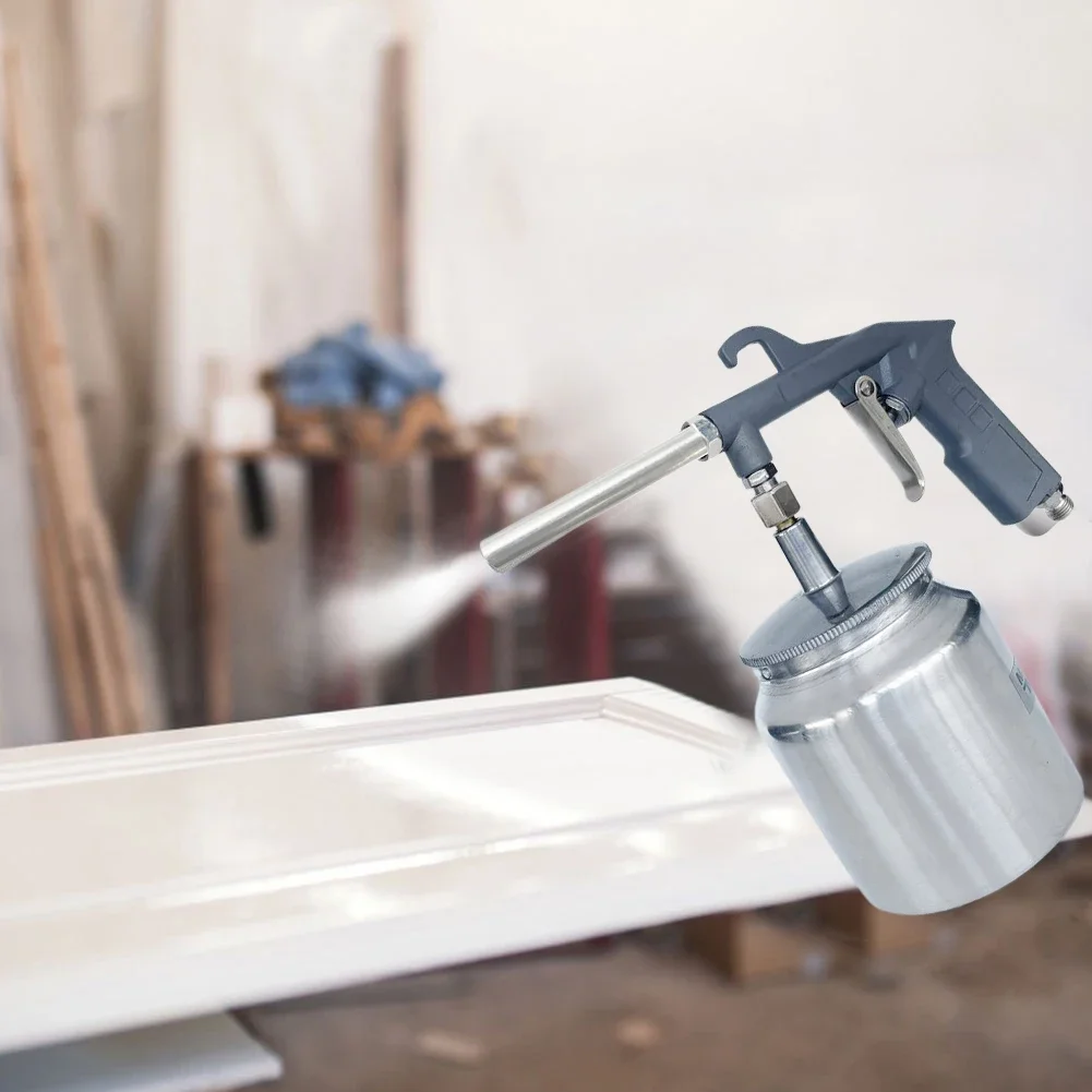 750ml Sandlasting Spray Gun Tool 2.5bar Pneumatic Portable Sandblasting Gun 1/4inch Sand Blasting Machine for Removing Rust