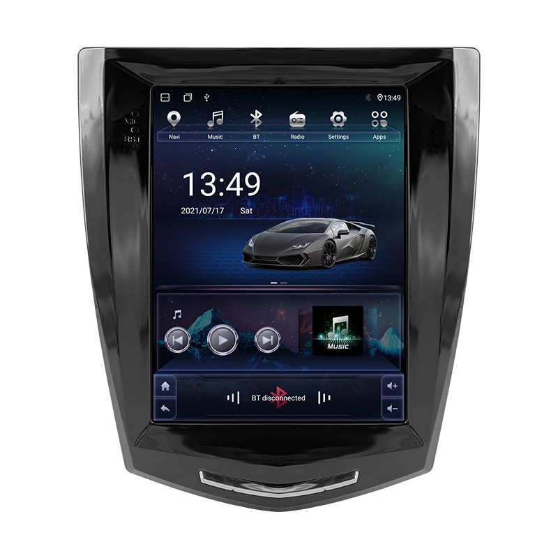 Car Android 10 Radio Player For Cadillac ATS XTS CTS SRX Multimedia Video GPS Navigation For Style Vertical Screen 6G+128G