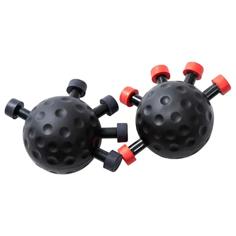 Finger Grip Ball Massage Rehabilitation Training Exercise Ball Hand Finger Strength Circle Grip Device Finger Strength Trainer