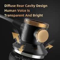 D08 Digital Chip Wired Earphones 3.5mm AUX/Type C 9D HIFI Heavy Bass In-Ear Game Headsets With HD MIC For Sports Music Game