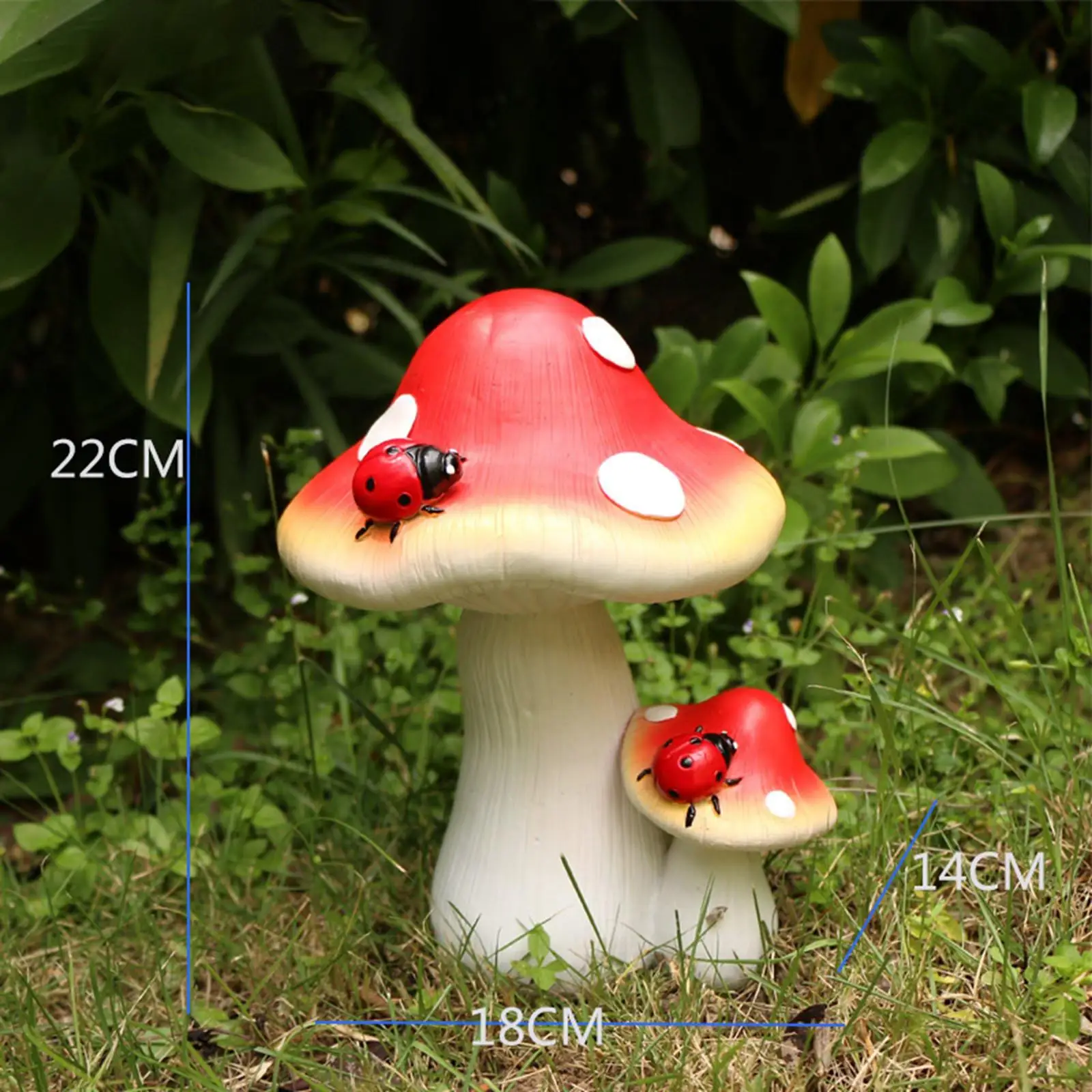 Statue, Sculpture Miniature Figurines Art Crafts for Shelf Backyard Garden Lawn Ornament