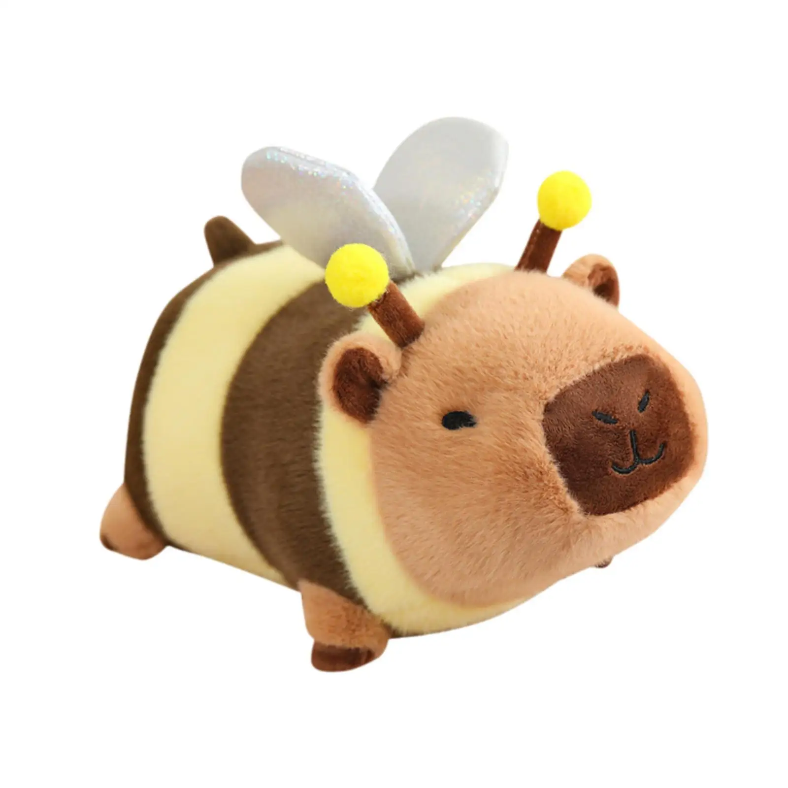 Capybara Plush Toy para Decoração do Quarto, Photo Props, Collectible, Macio, Recheado