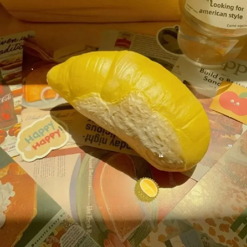 New Simulated Durian Squeeze Squishy Stress Relief Slow Rising Sensory Fidget Soft Decompression for Anxiety ADHD Autism