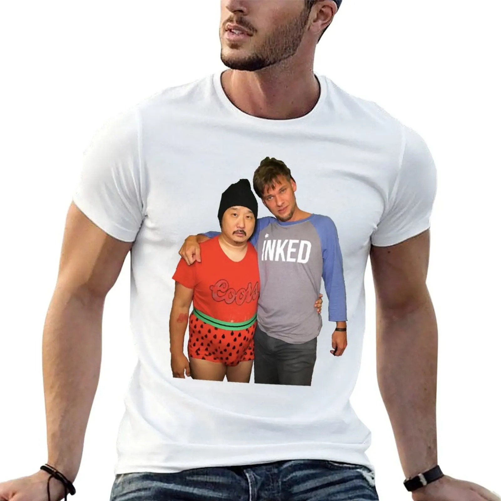 My Favorite People Bobby Lee Theo Von Tigerbelly Podcast Gift For Fan T-shirt anime plus sizes for a boy plain men clothes