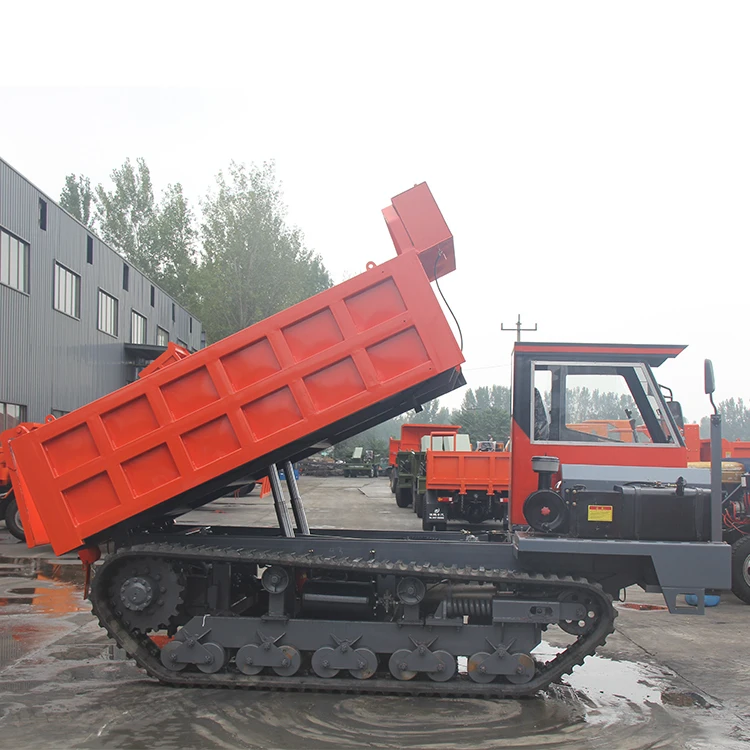 1Ton Mine Tipper Dump Truck Small Diesel Garden Crawler Mini Dumper