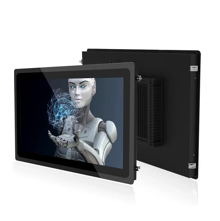 All Aluminum 15 15.6 17 Inch IP65/IP67 Waterproof Capacitive Touch Screen Industrial Panel PC I3/I5/I7 Android/Linux VGA