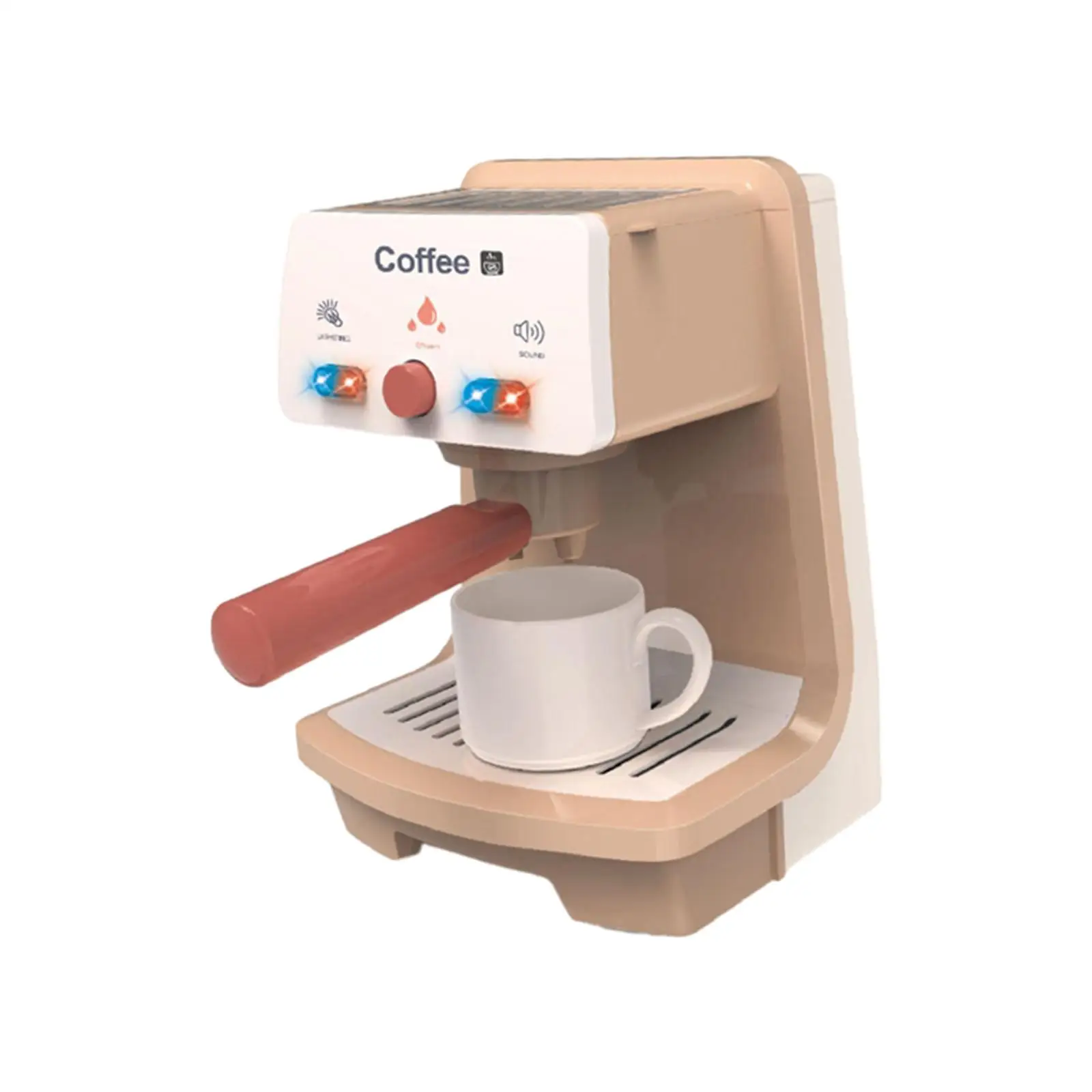 Simulação Coffee Maker Toy para crianças, Pequenos eletrodomésticos, Presente do dia das crianças