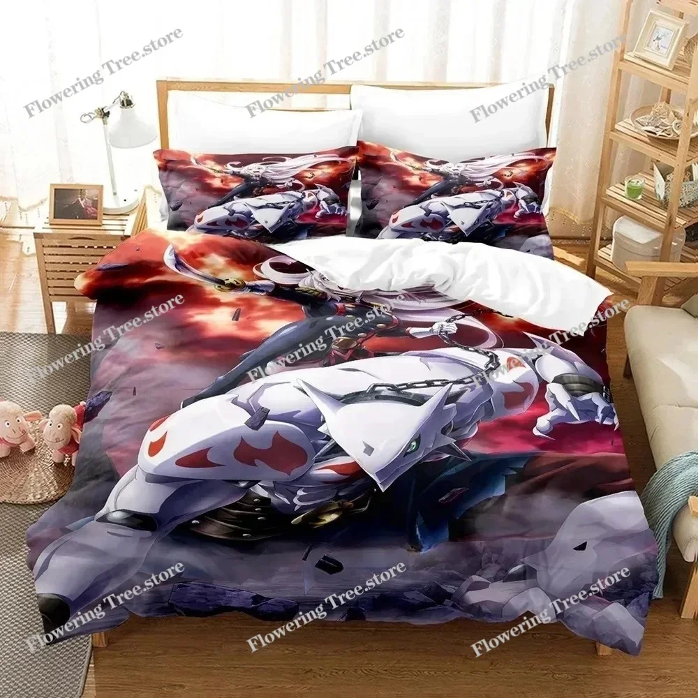 Anime Bed Sheet Set Mato seihei no slave Bedding Set Single Twin Full Queen King Size Bed Set Adult Kid Bedroom Duvet cover Sets
