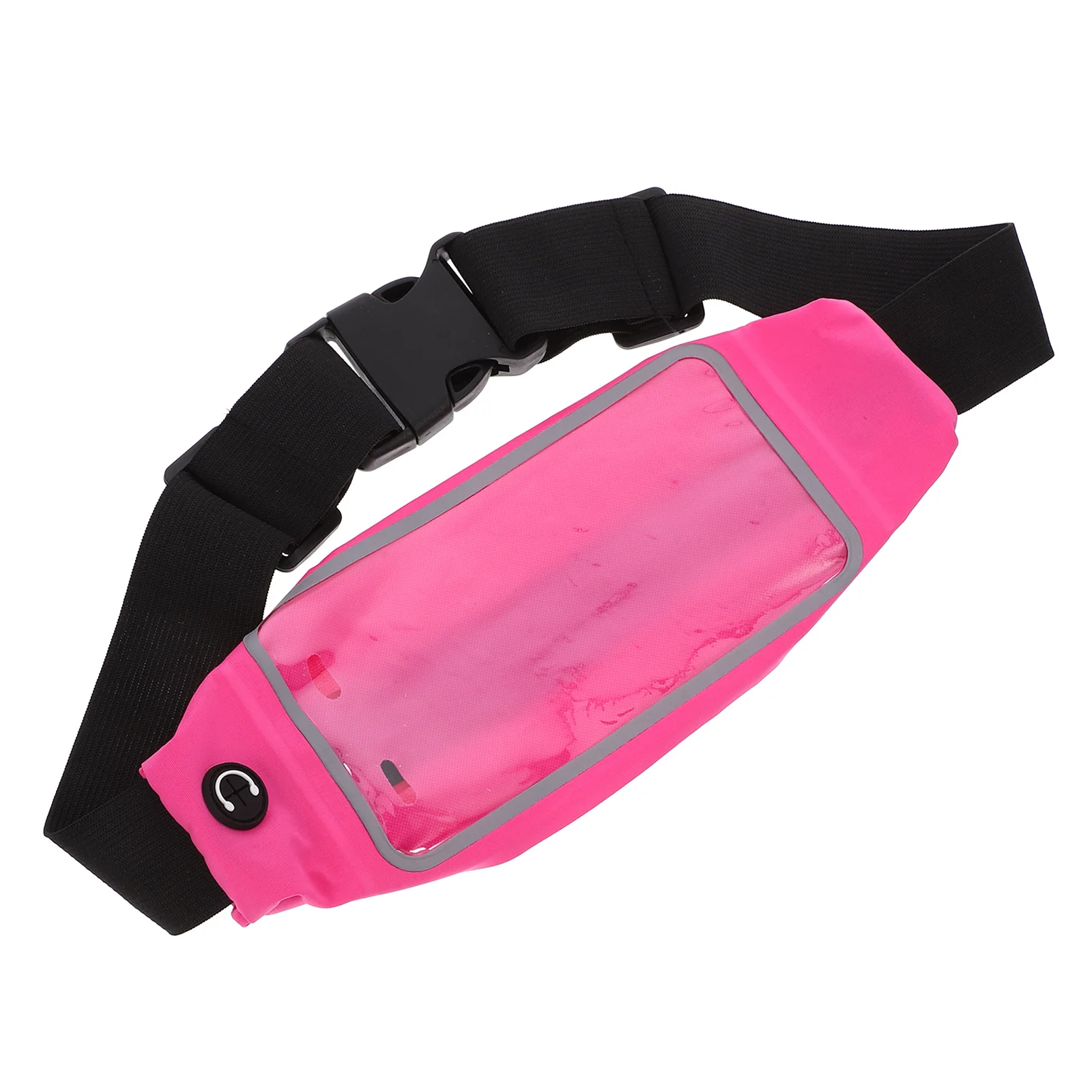 Picture 3: Running Waist Pack for Men Women Waterproof Lightweight Nylon Belt Bag Outdoor Sports Short with Liner