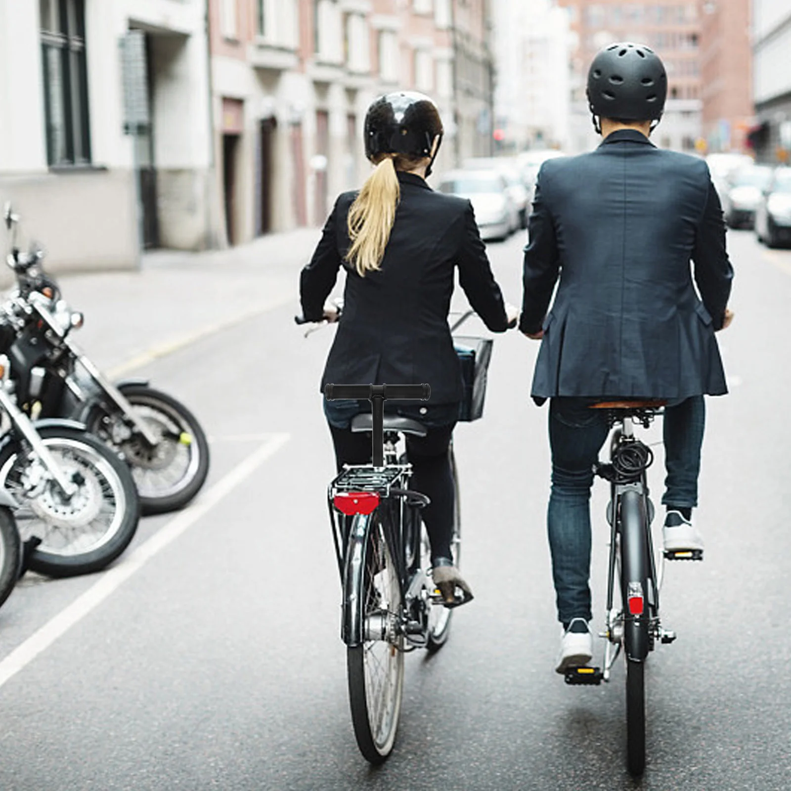 مسند ذراع للأطفال للمقعد الخلفي، درابزين مقعد الدراجة المتين، تصميم عملي بسيط، سهل التركيب للدراجات القابلة للطي على الطرق الجبلية #4