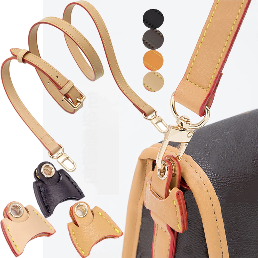 120cm Long Adjustable PU Leather Bag Strap For Crossbody Shoulder Bag Straps Replacement Accessories For Handbags 1.2-1.8cm Wide