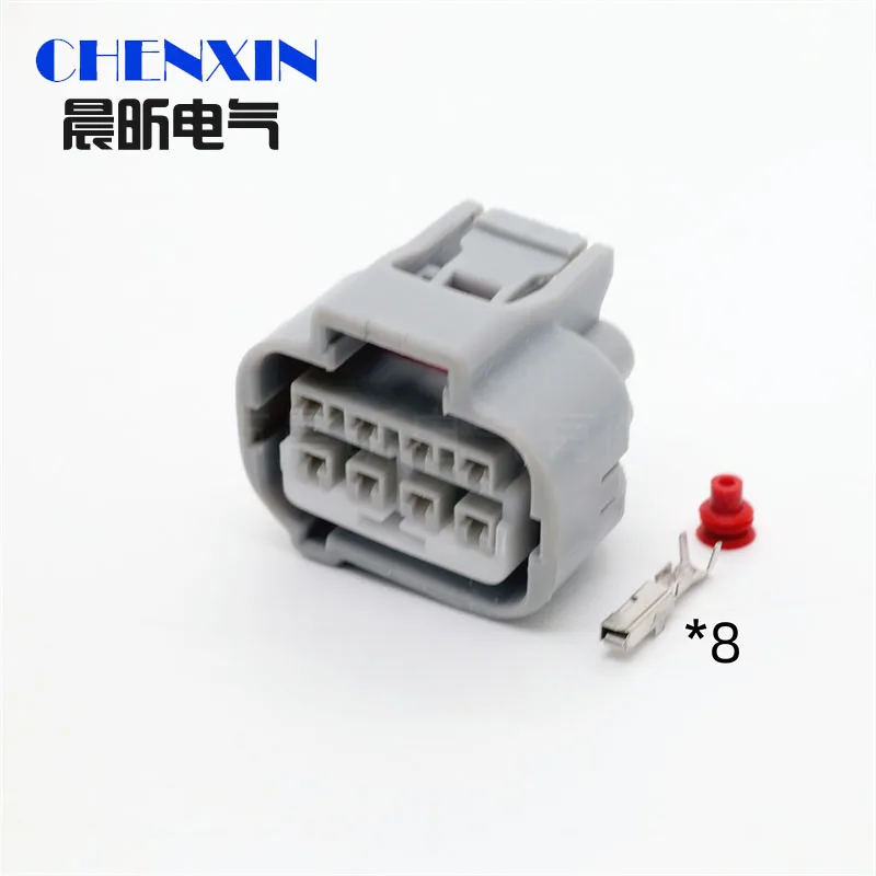 

Автомобильный аксессуар, 8-контактный разъем для автомобильной лампы для Honda 90980-10897 90980-10896 7282-7080-40 7283-7080-40 MG651308-5 MG641319