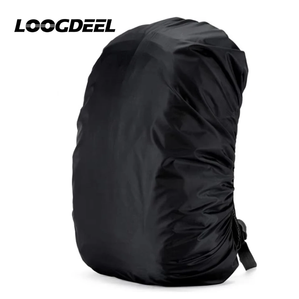 LOOGDEEL Practical Backpack Rain Shield Outdoor Camping Hiking Backpack Protective Cover Waterproof Dustproof Sun-protected Bag