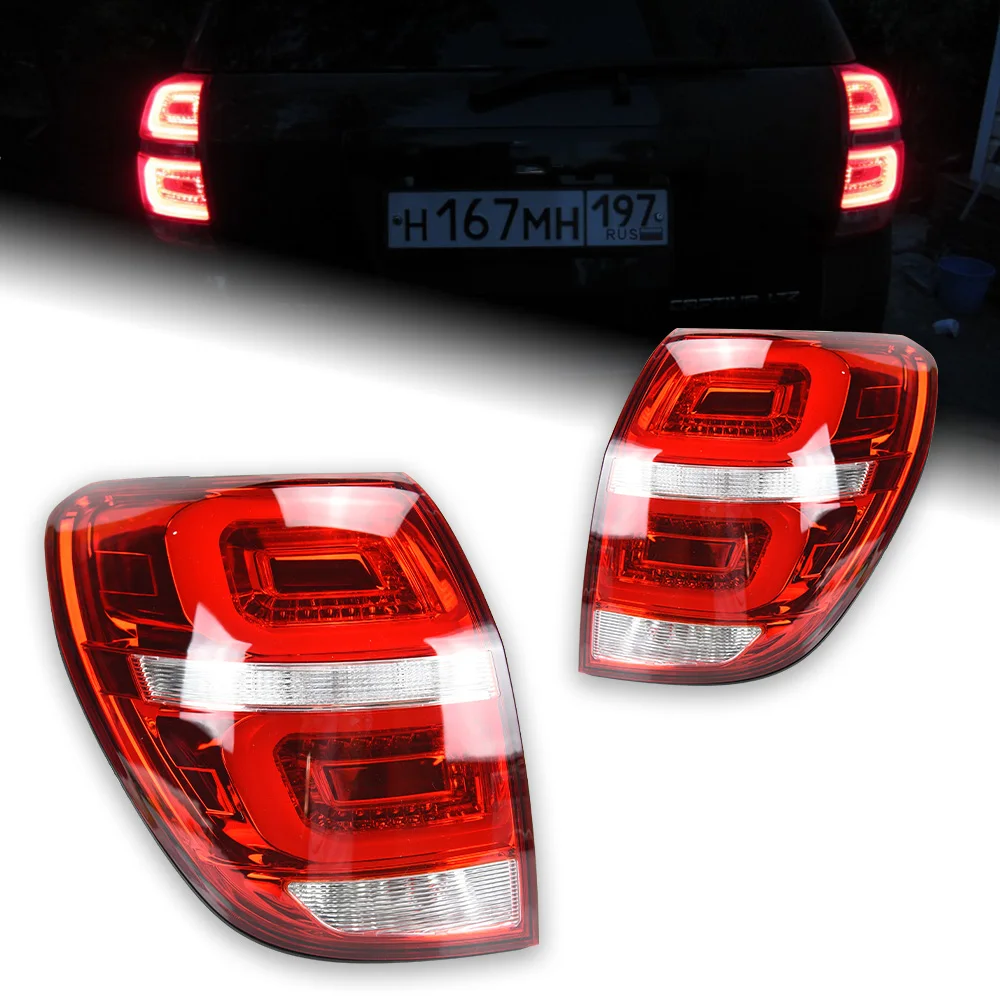 

AKD Car Styling for Chevrolet Captiva Tail Lights 2008-2019 New Kaptiva LED Tail Lamp DRL Signal Brake Reverse auto Accessories