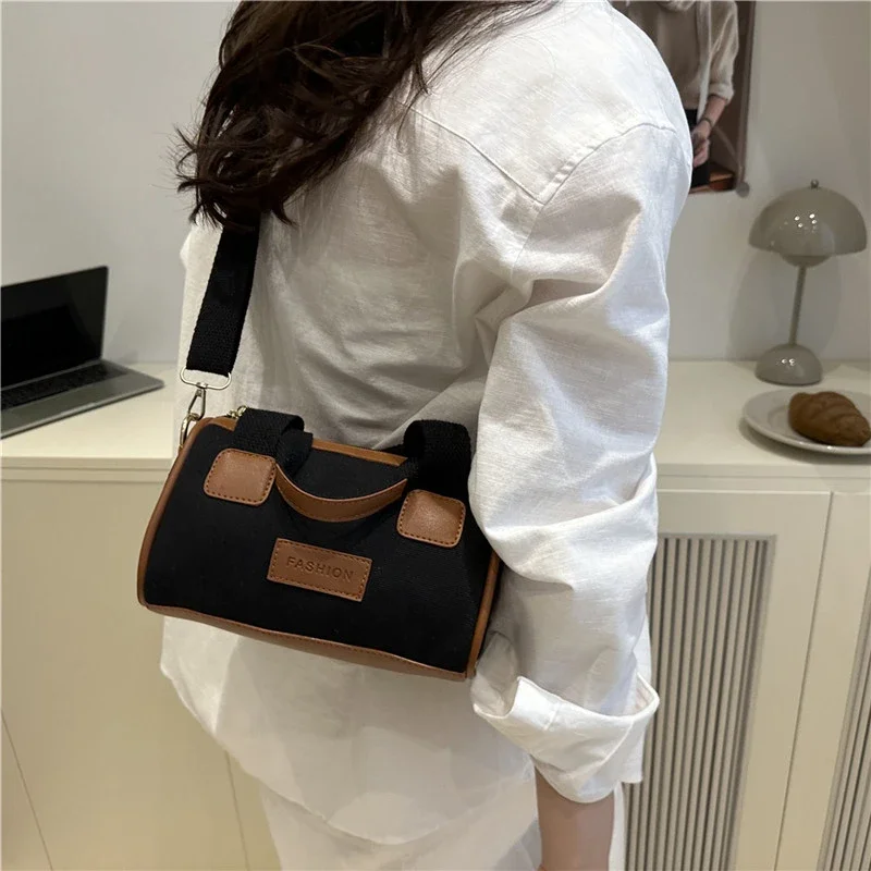 

Elegant Fashion Solid Color Diaper Bags For Women Stylish Casual Tote Bag Vintage Inspired Leather Crossbody Bag Luxury