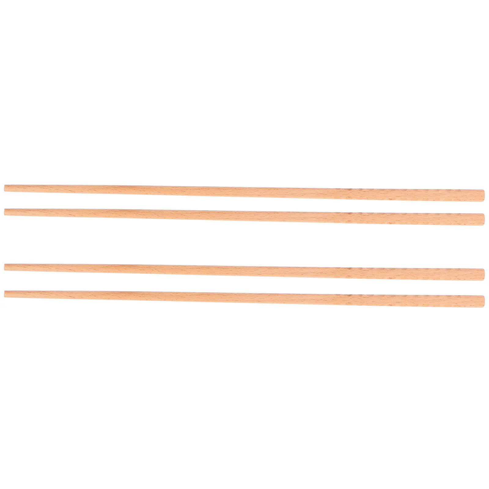 

2Pairs Long Wood Chopsticks Extra Length Design for Cooking Frying Hot Pot Kitchen Use 33cm Safe Heat Resistant Hold