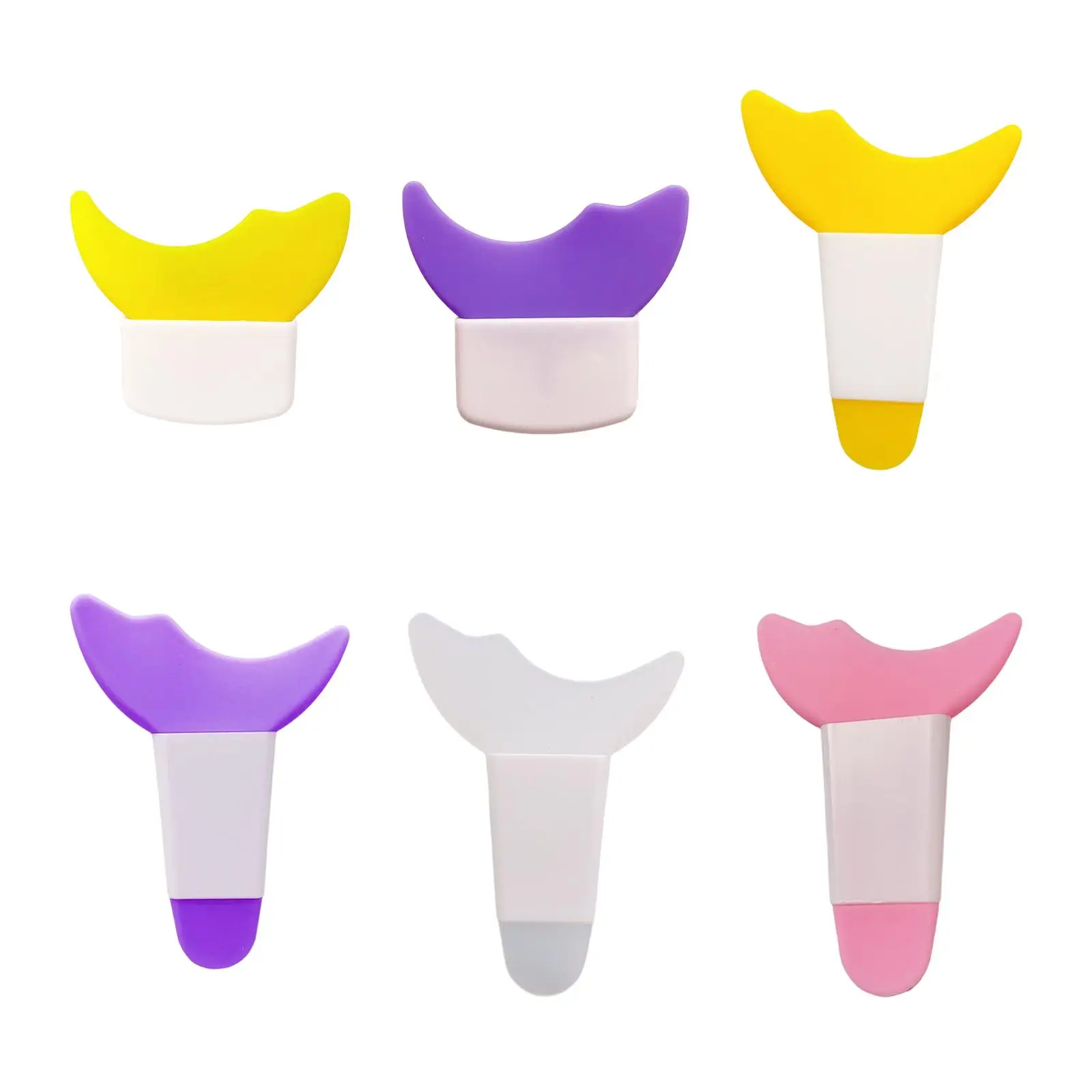 Silicone Eyeliner Stencils Silicone Template Reusable Lazy Quick Eye Makeup Tool Eyeshadow Aid Applicator Plate