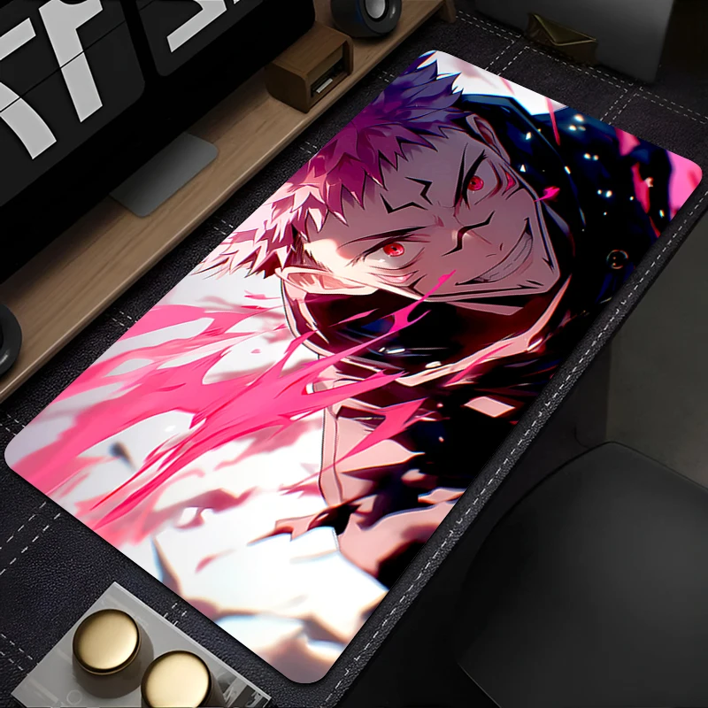

Mouse Pad Gaming Mousepad Desktop Anti-slip Protective Mat Computer Keyboard Jujutsu Kaisen Sukuna Pad Mausepad Anti-skid Pad
