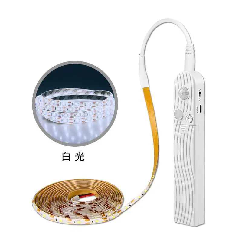 Human body sensor light, bed sensor light, wiring-free bedroom night light