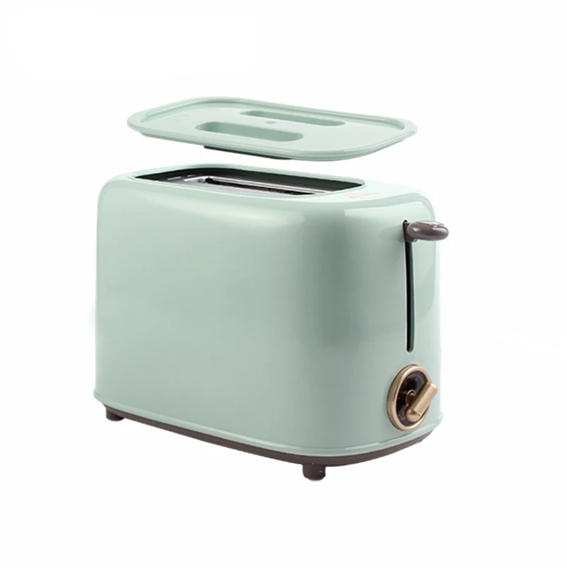 2 Slices Electric Stainless steel Toaster Automatic Bread Maker Breakfast Baking Machine Two Slot Toast Sandwich Grill Oven