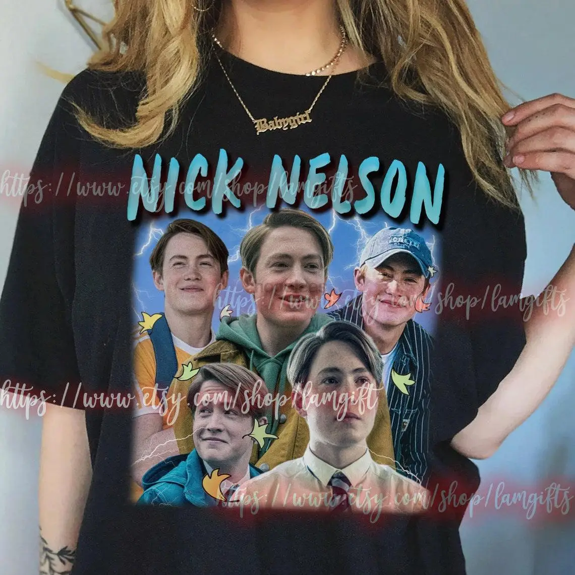 Heartstopper Nick Nelson T-shirt Nick Nelson Sweatshirts 90s Nick Nelson Hoodies Nick Nelson Gifts Nick Nelson Kit Connor Shirts