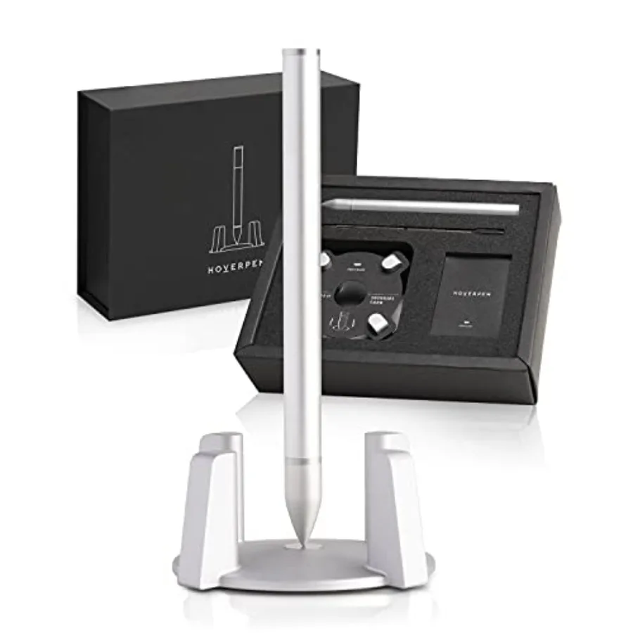 

Ручка Hoverpen - роскошная ручка для мужчин и женщин, вертикально стоящая, с высококачественным стержнем для плавного письма, металлическая.