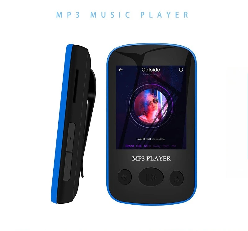 

MP3 Walkman with Screen Music Player Student Mp4 Listening to Songs Reading Novels Learning Machine Bluetooth Function 32GB
