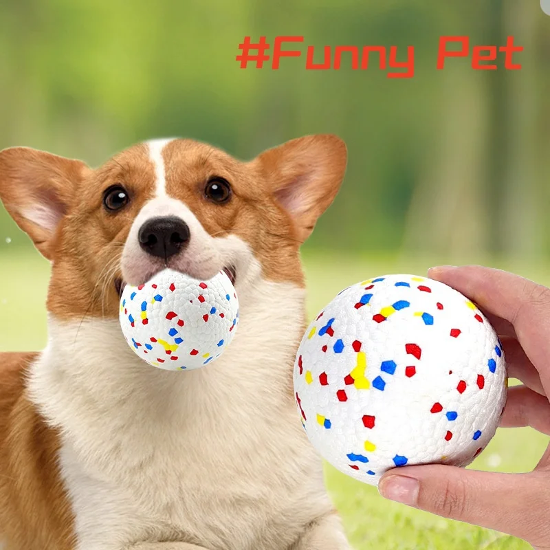 ETPU Material Super Elastic Bubble Ball For Dogs Homemate Toy do not disturb neigbour But Funny bitting Ball protect gingival