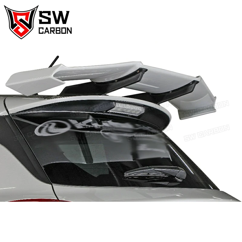 Swift ZC33S Carbon Fiber Spoiler for Suzuki Swift Sport ZC33S Roof Wing Rear Wing Splitter Upper Spoiler Body Kit