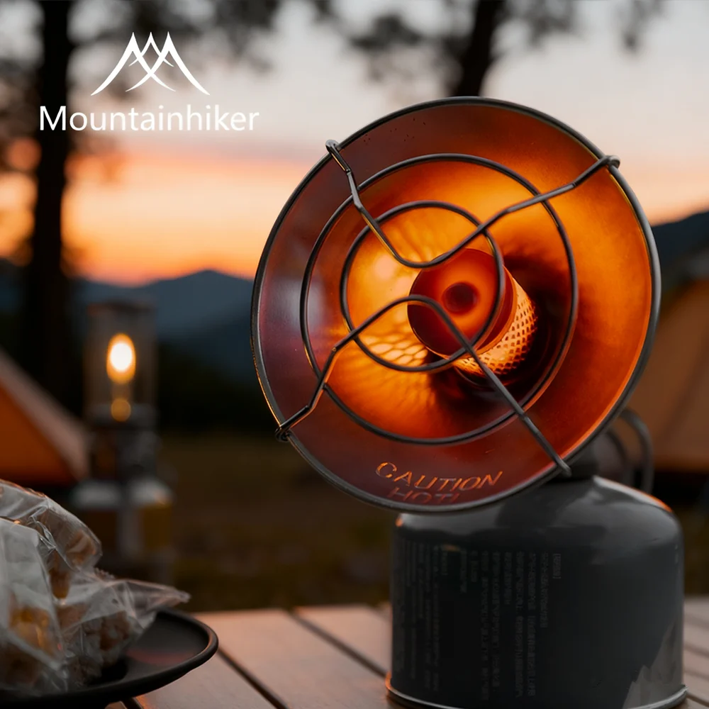 マウンテンハイカー-アウトドア-キャンプ-ミニ-ポータブル-ヒーター-リトルサン-ガスタンクヒーター-アダプター付き-冬の暖房-氷上釣り用
