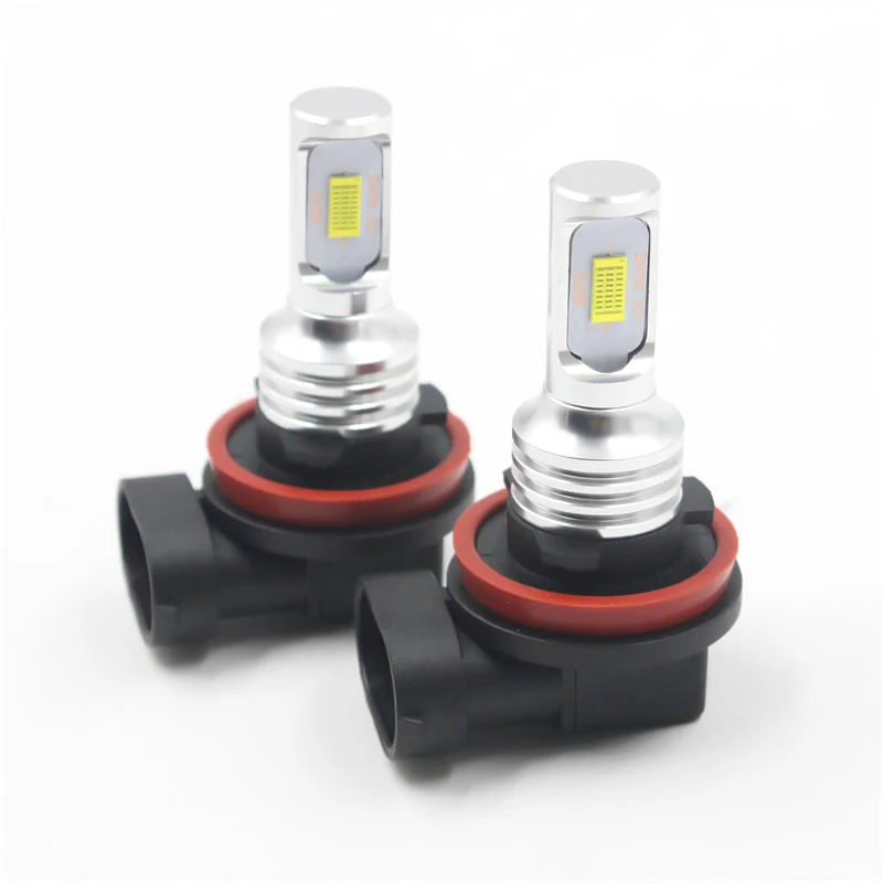 1PCS LED Fog Light Bulb CSP LED Chips 70W High Power 2000LM 6000K Cool White Super Bright H11 H8 H9 H16 Fog Lamp