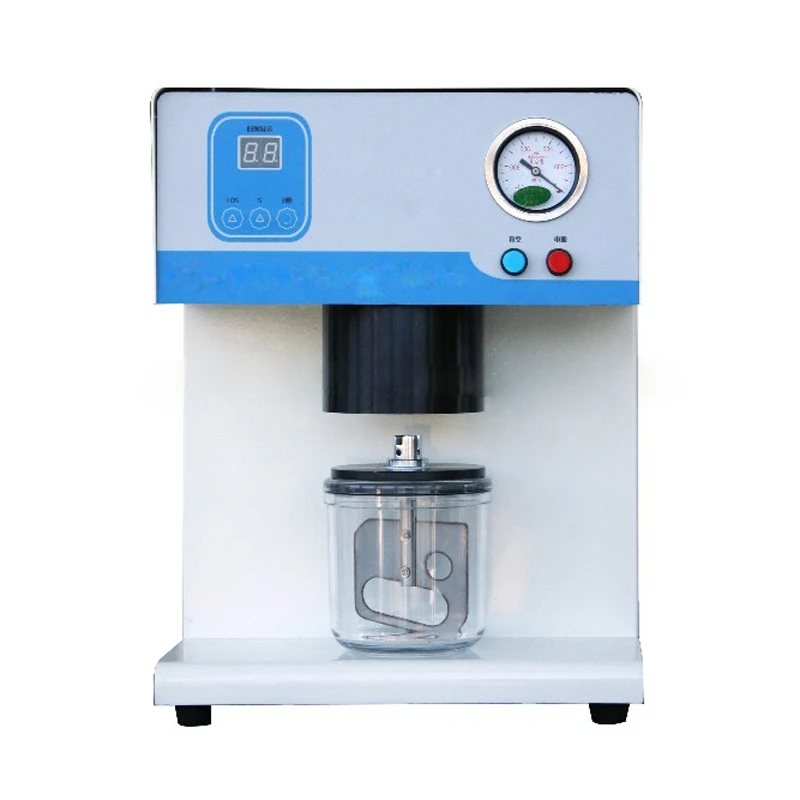 

Automatic lab vacuum mixer homogenizer