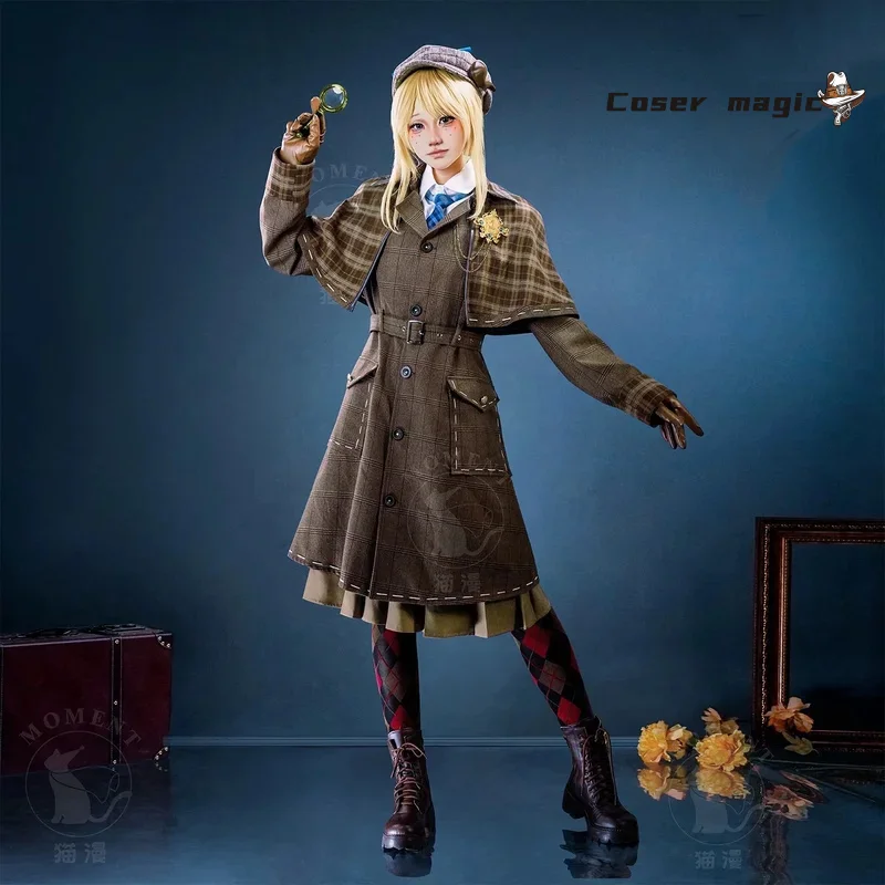 

Identity V Lisa Beck женский костюм для косплея Cos Game аниме вечерние униформа Хэллоуин играть ролевая одежда одежда